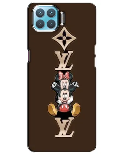 Чехол для OPPO A73 с картинкой «LV и Микки Маус»