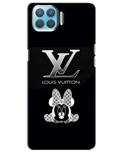 Чехол для OPPO A73 с картинкой «LV и Минни Маус»