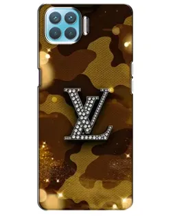 Чехол для OPPO A73 с картинкой «Камуфляжный Louis Vuitton»