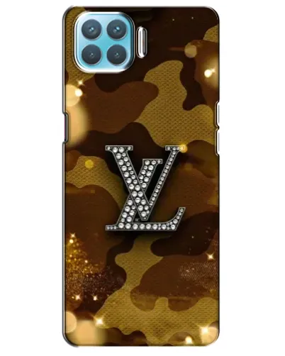 Чехол для OPPO A73 с картинкой «Камуфляжный Louis Vuitton»