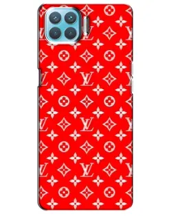Чехол для OPPO A73 с картинкой «Яркий паттерн LV»