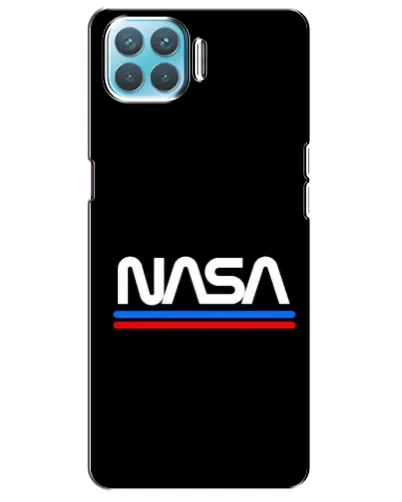 Чохол для OPPO A73 з картинкою «NASA — класика Red Blue»