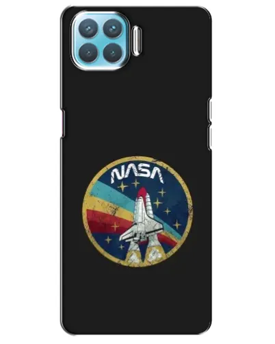 Чохол для OPPO A73 з картинкою «NASA — емблема місії»