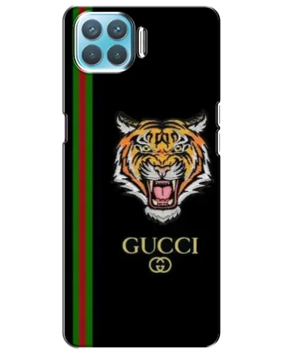 Чехол для OPPO A73 с картинкой «Тигр Gucci»