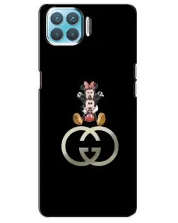 Чохол для OPPO A73 з картинкою «Мінні Маус на лого» Чохол для OPPO A73 з картинкою «Мінні Маус на лого»