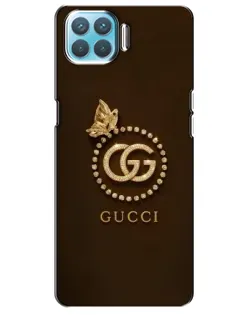 Чохол для OPPO A73 з картинкою «Gucci — золотий метелик» Чохол для OPPO A73 з картинкою «Gucci — золотий метелик»