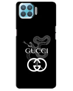Чохол для OPPO A73 з картинкою «Gucci — срібна змія» Чохол для OPPO A73 з картинкою «Gucci — срібна змія»