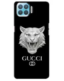 Чохол для OPPO A73 з картинкою «Gucci — срібний лев» Чохол для OPPO A73 з картинкою «Gucci — срібний лев»