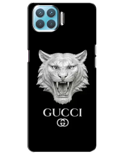 Чехол для OPPO A73 с картинкой «Gucci — серебряный лев» Чехол для OPPO A73 с картинкой «Gucci — серебряный лев»