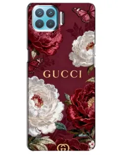 Чохол для OPPO A73 з картинкою «Gucci — бордові троянди» Чохол для OPPO A73 з картинкою «Gucci — бордові троянди»