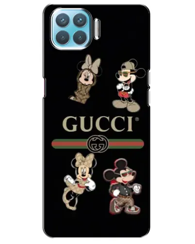 Чехол для OPPO A73 с картинкой «Gucci — герои Disney и монограмма» Чехол для OPPO A73 с картинкой «Gucci — герои Disney и монограмма»
