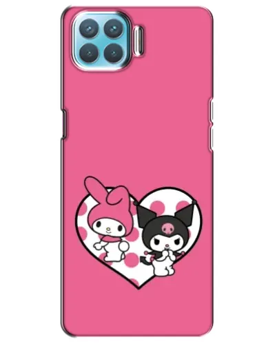 Чохол для OPPO A73 з картинкою «Kuromi та My Melody»
