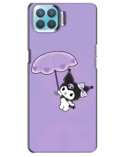 Чохол для OPPO A73 з картинкою «Kuromi з парасолькою»