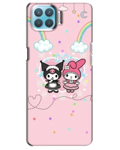 Чохол для OPPO A73 з картинкою «My Melody та Kuromi»