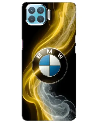 Чохол для OPPO A73 з картинкою «Золотистий дим BMW»