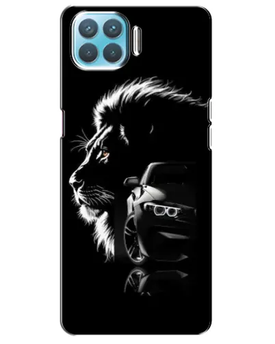 Чохол для OPPO A73 з картинкою «BMW та лев»