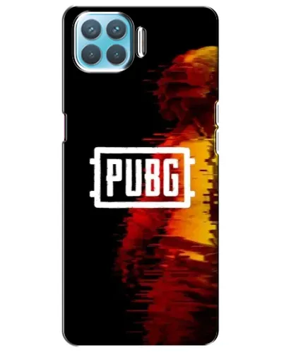 Чехол для OPPO A73 с картинкой «Яркий логотип PUBG»