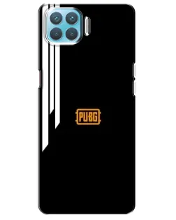 Чехол для OPPO A73 с картинкой «PUBG — вертикальные линии»