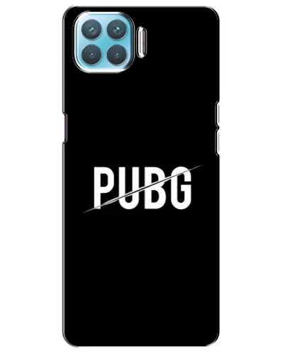 Чехол для OPPO A73 с картинкой «PUBG — белый логотип»