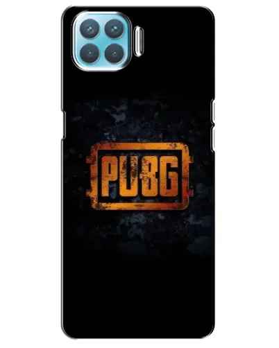Чехол для OPPO A73 с картинкой «PUBG — золотой логотип»