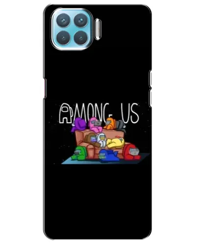 Чехол для OPPO A73 с картинкой «Логотип Among Us» Чехол для OPPO A73 с картинкой «Логотип Among Us»