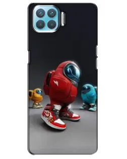 Чехол для OPPO A73 с картинкой «Among Us — 3D стиль»