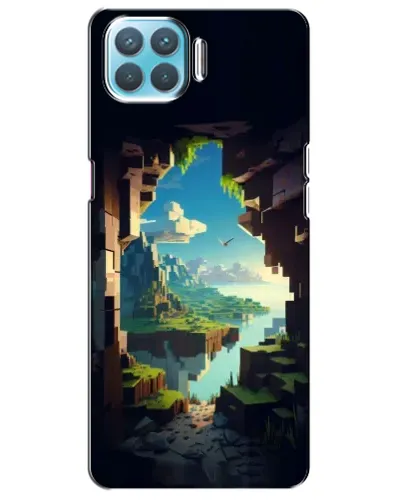 Чохол для OPPO A73 з картинкою «Вид з печери»