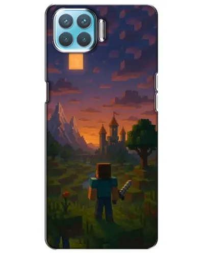 Чохол для OPPO A73 з картинкою «Стів біля вежі»