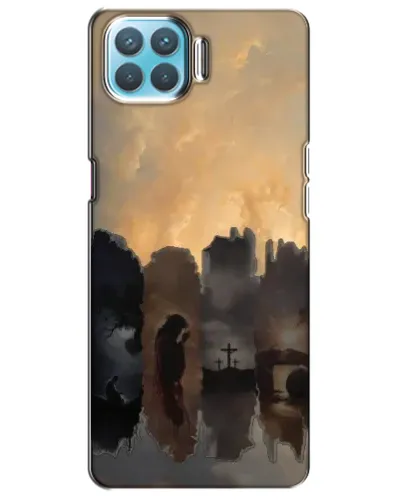 Чехол для OPPO A73 с картинкой «Дорога к вере»