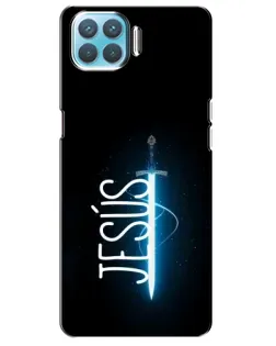 Чехол для OPPO A73 с картинкой «Меч Духа Jesus»