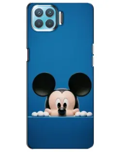 Чохол для OPPO A73 з картинкою «Міккі виглядає»