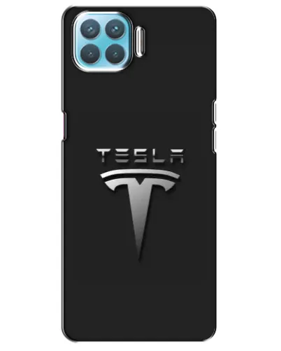 Чохол для OPPO A73 з картинкою «Сталевий логотип Tesla» Чохол для OPPO A73 з картинкою «Сталевий логотип Tesla»