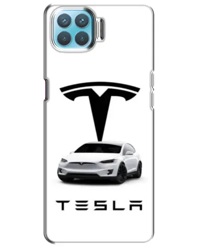 Чохол для OPPO A73 з картинкою «Tesla White Style» Чохол для OPPO A73 з картинкою «Tesla White Style»