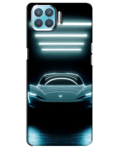 Чохол для OPPO A73 з картинкою «Tesla в неоні» Чохол для OPPO A73 з картинкою «Tesla в неоні»