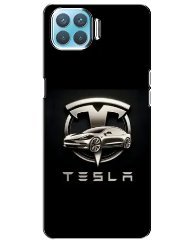 Чохол для OPPO A73 з картинкою «Tesla — срібне авто» Чохол для OPPO A73 з картинкою «Tesla — срібне авто»