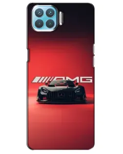 Чохол для OPPO A73 з картинкою «Mercedes AMG — червона лінія»