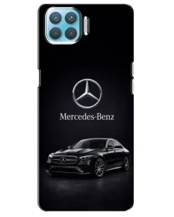 Чохол для OPPO A73 з картинкою «Mercedes — решітка радіатора»