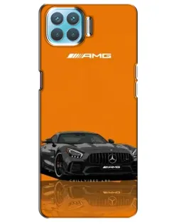 Чохол для OPPO A73 з картинкою «Помаранчевий Mercedes AMG»