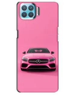 Чохол для OPPO A73 з картинкою «Рожевий Mercedes AMG»