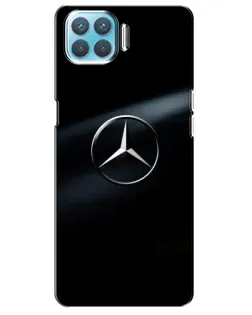 Чохол для OPPO A73 з картинкою «Mercedes на металі»