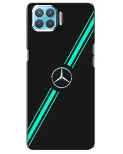 Чохол для OPPO A73 з картинкою «Спортивні лінії Mercedes»