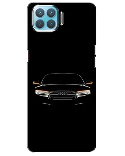 Чохол для OPPO A73 з картинкою «Audi — нічний контур»