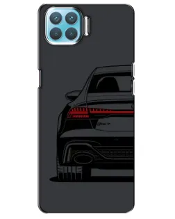 Чохол для OPPO A73 з картинкою «Задня частина Audi — арт»