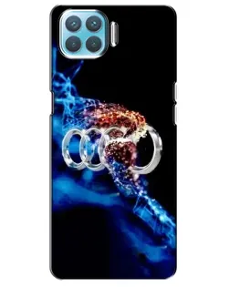 Чохол для OPPO A73 з картинкою «Енергія лого Audi»