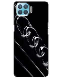 Чохол для OPPO A73 з картинкою «Audi — абстрактні кільця»