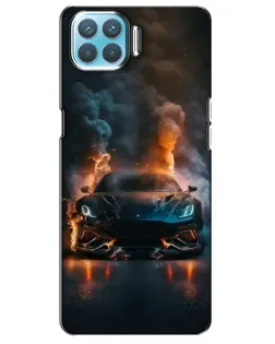 Чохол для OPPO A73 з картинкою «Lamborghini димна естетика»
