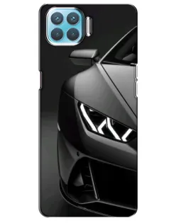 Чохол для OPPO A73 з картинкою «Lamborghini фари деталізація»