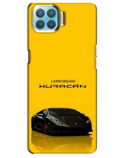 Чохол для OPPO A73 з картинкою «Lamborghini Huracan чорний»