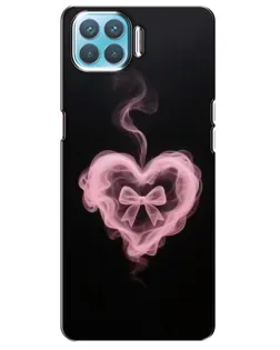 Чехол для OPPO A73 с картинкой «Дымчатое сердце»