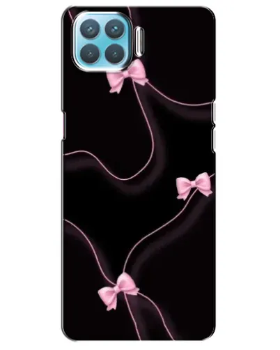 Чехол для OPPO A73 с картинкой «Розовые ленты»